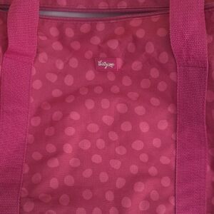Thirty-One Pink Polka Dot Tote